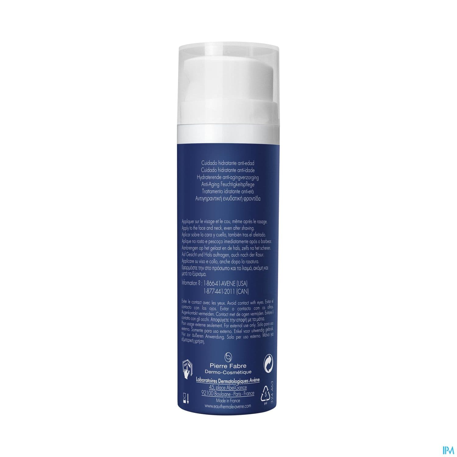 AVENE MEN SOIN HYDR A/AGE 50ML