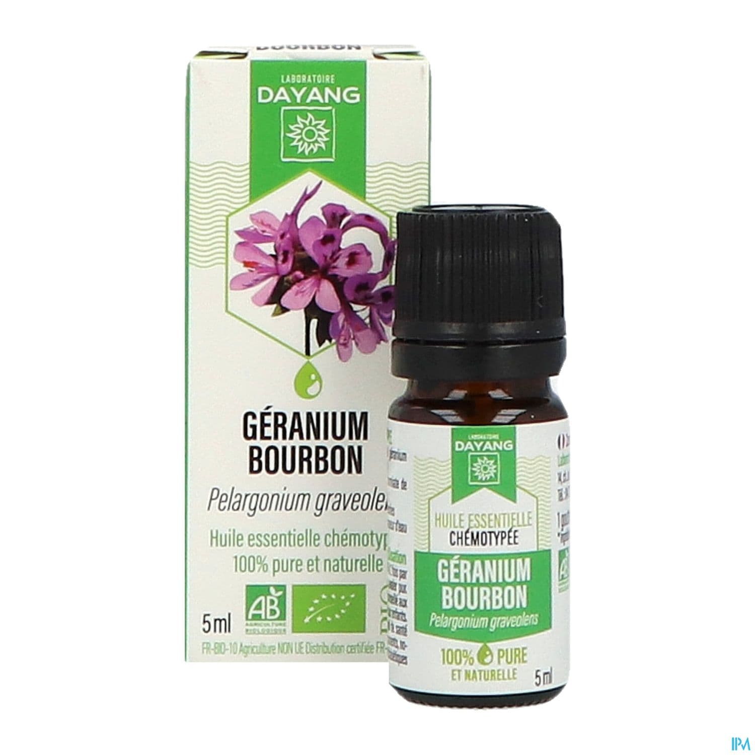 Dayang Huile Essentielle Geranium Bourbon Bio 5ml
