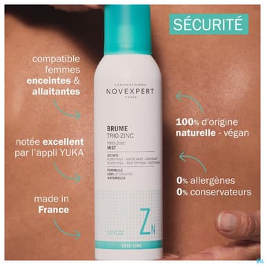 NOVEXPERT BRUME TRIO-ZINC 150ML