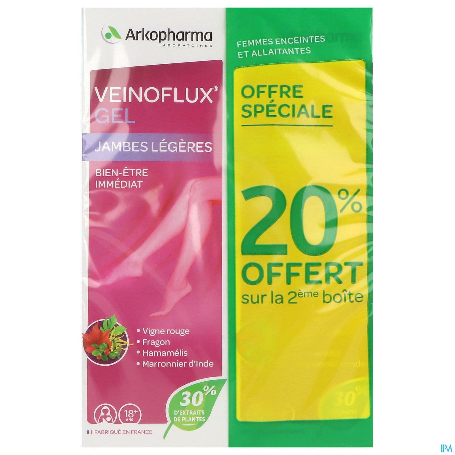 Veinoflux Gel Jambes Legeres Bien Etre Im 150ml X2