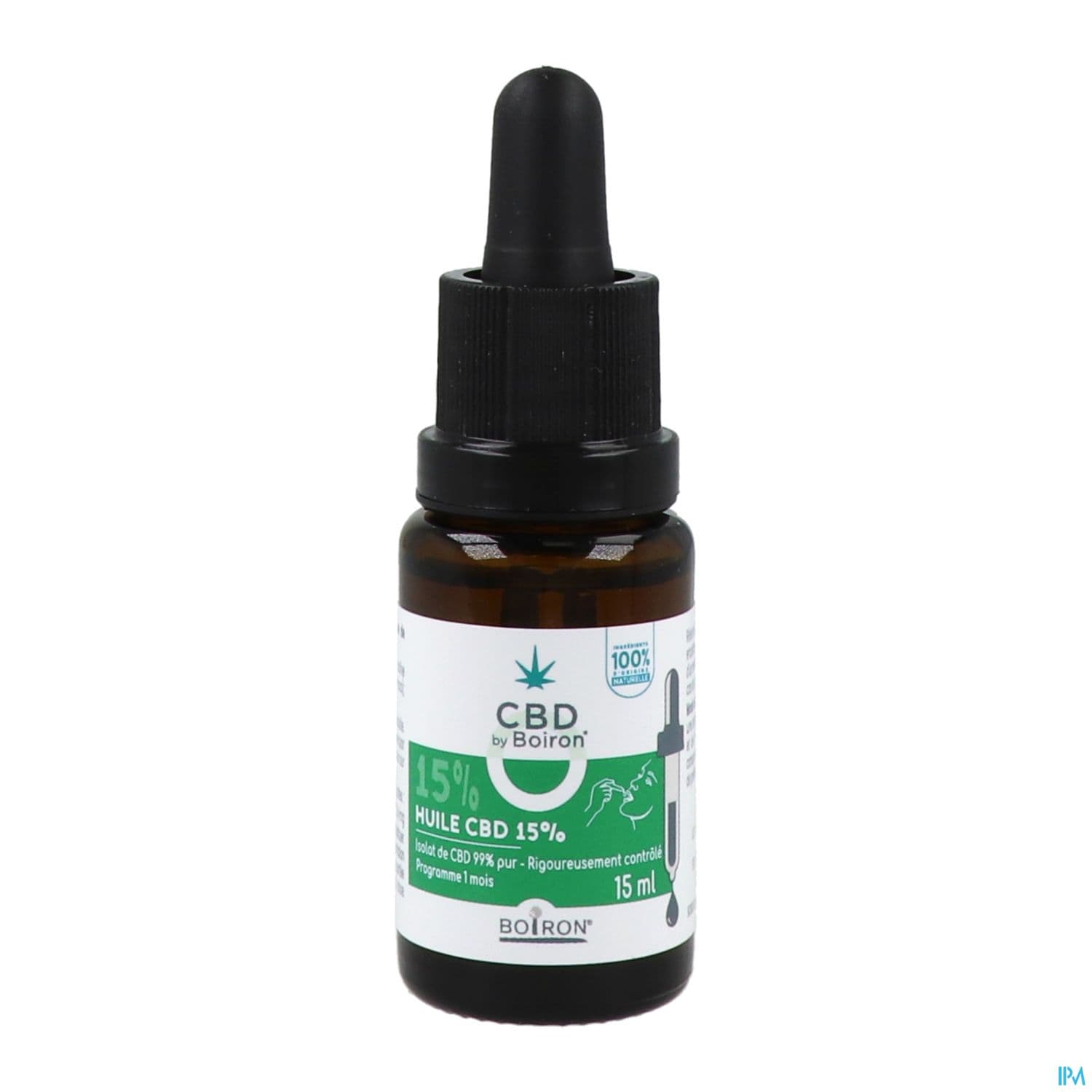 CBD BY BOIRON HUILE 15% 15ML