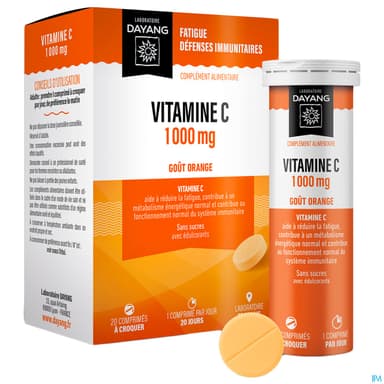 DAYANG VITAMINE C 1000MG CPR 20