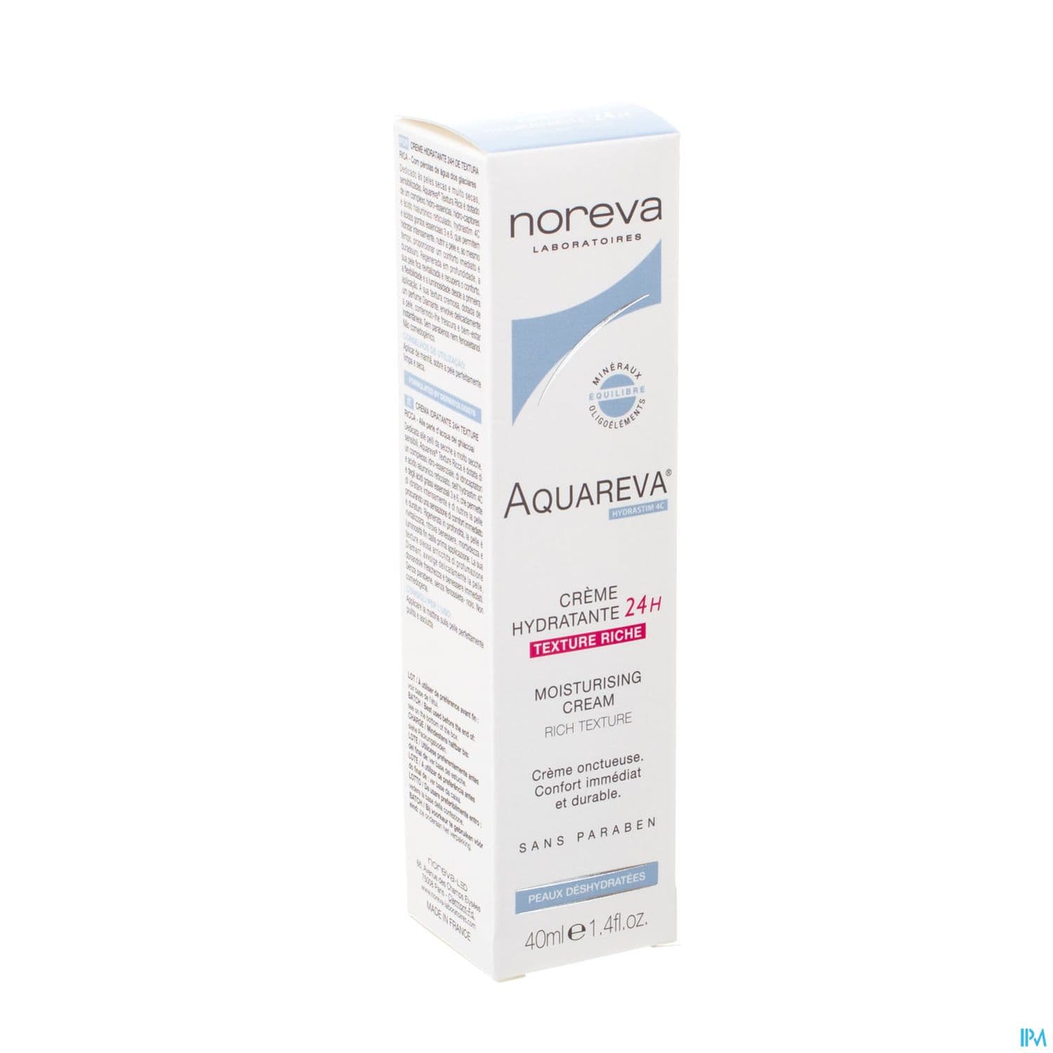 AQUAREVA HYDR CR RICHE 24H 40ML