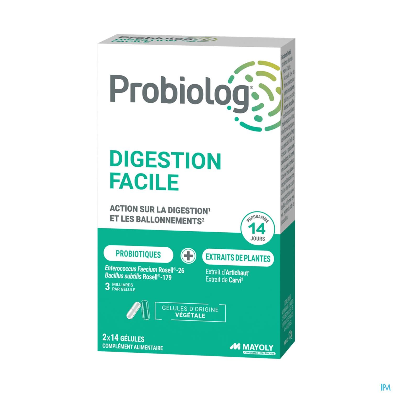 Probiolog Digestion Facile Gelule 14 + 14