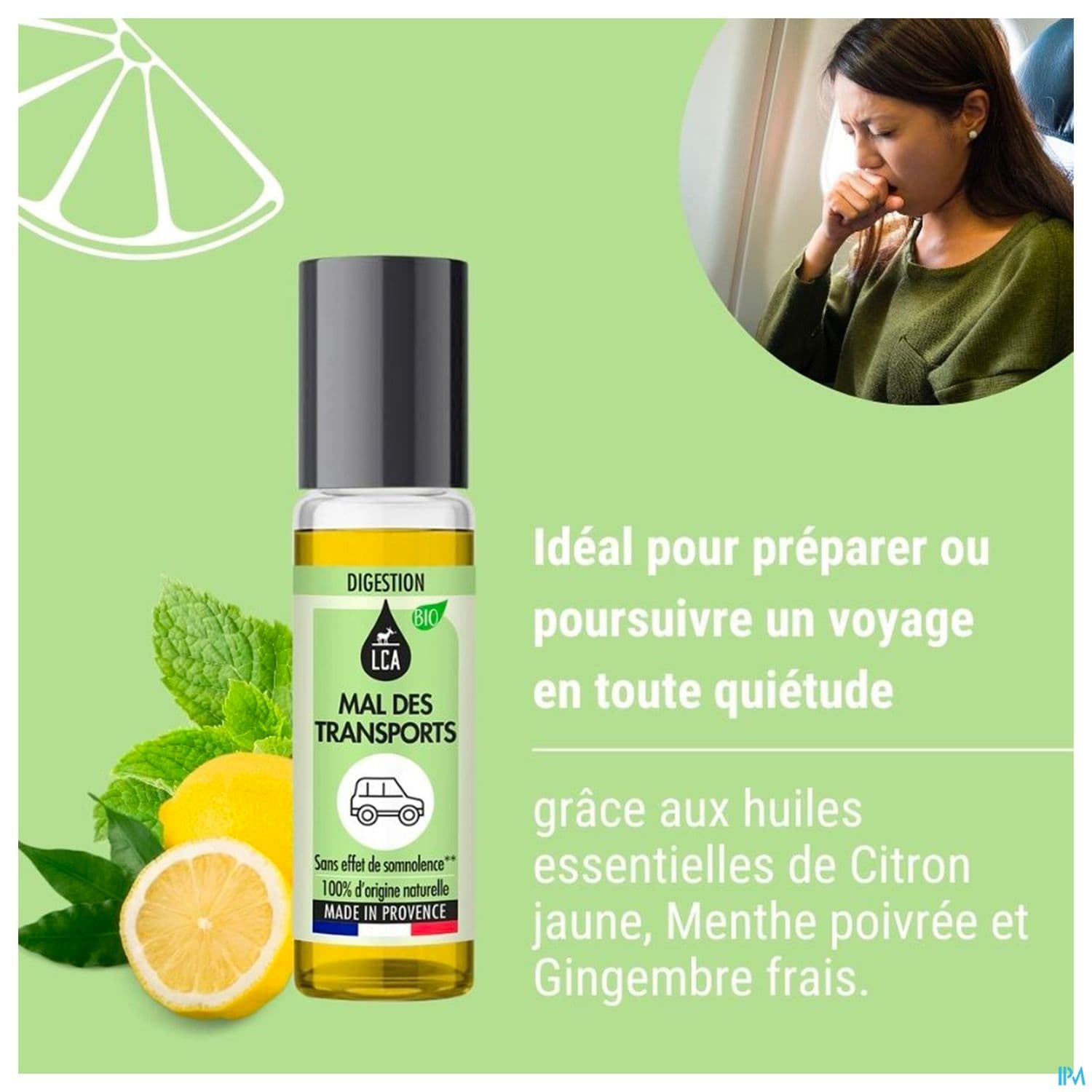 Lca Roll On Mal Des Transports Bio 10ml