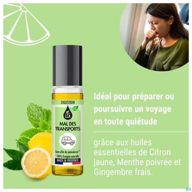 Lca Roll On Mal Des Transports Bio 10ml