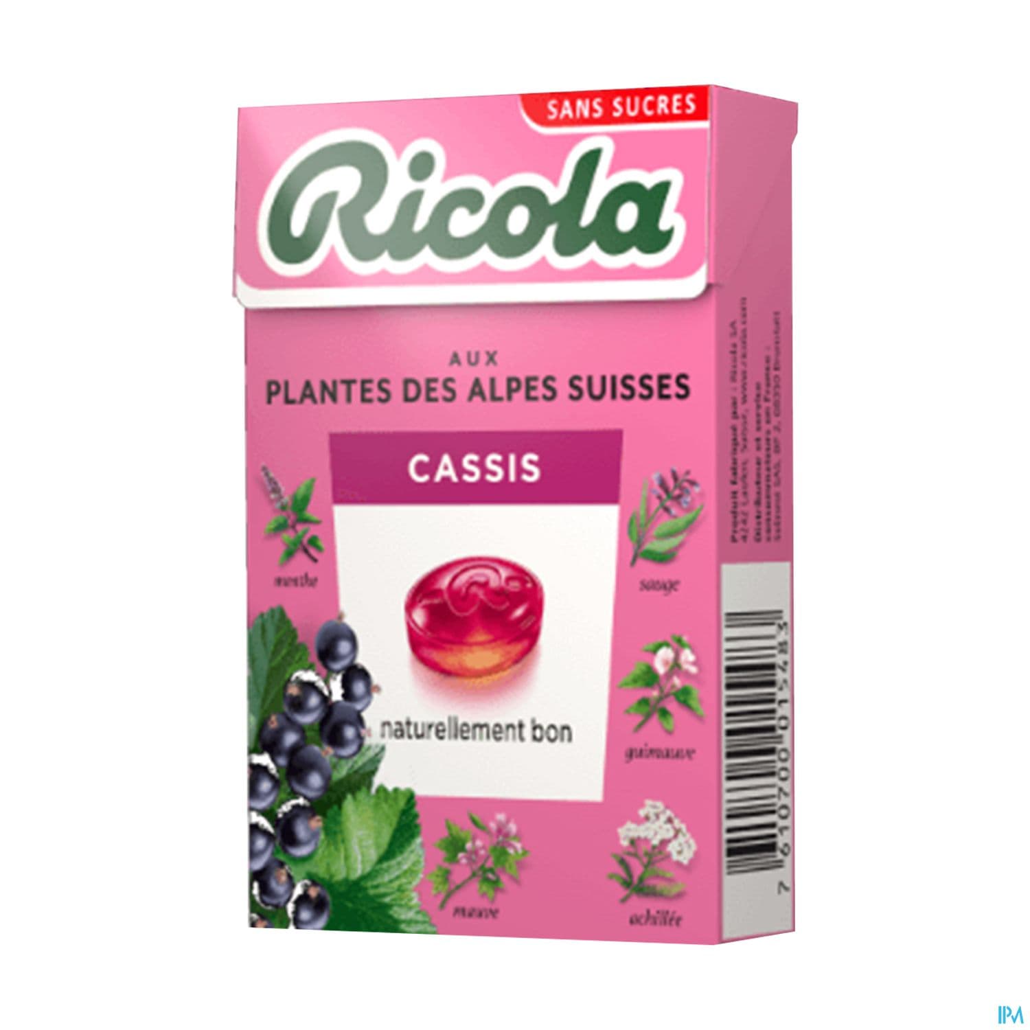 RICOLA CASSIS — Grande Pharmacie de Grenelle
