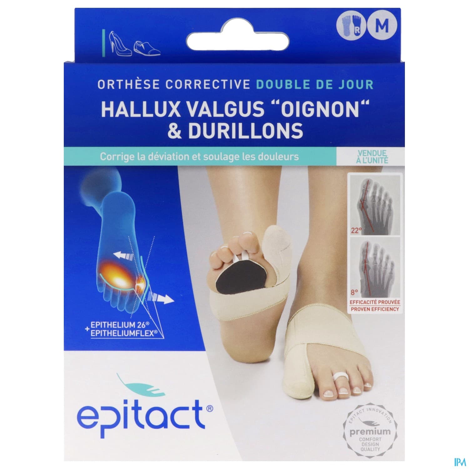 ORTH EPITACT HAL VAL DBL P DROIT M