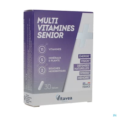 Vitavea Multivitamines Senior Gelule 30