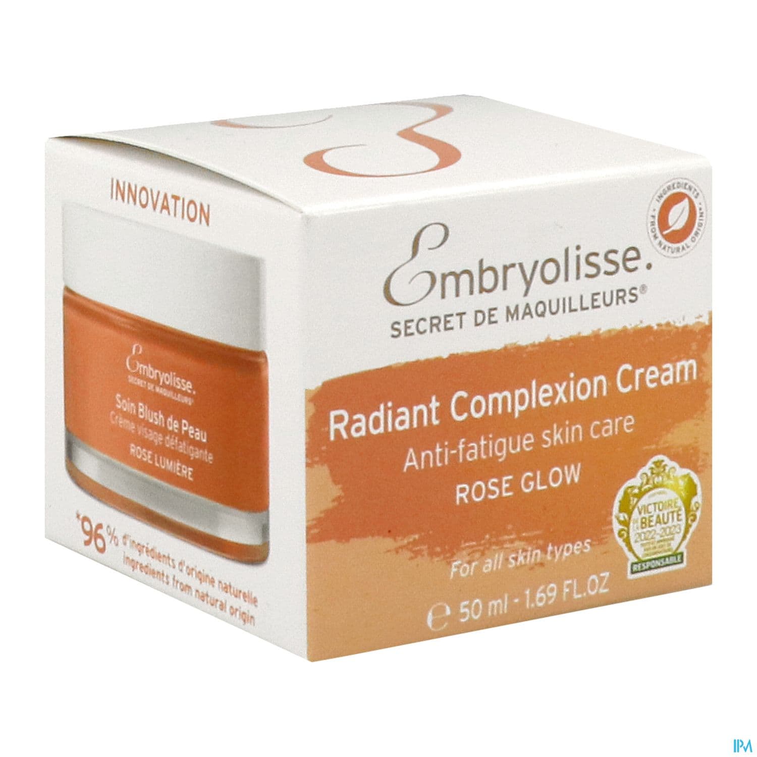 EMBRYOLISSE SOIN BLUSH ROSE 50ML