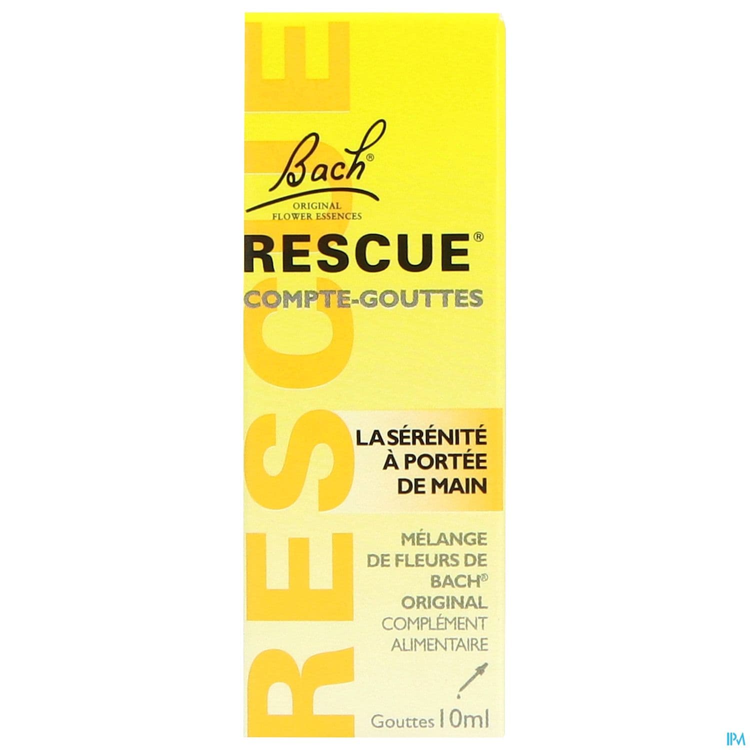 Rescue Bach Compte Gouttes 10ml