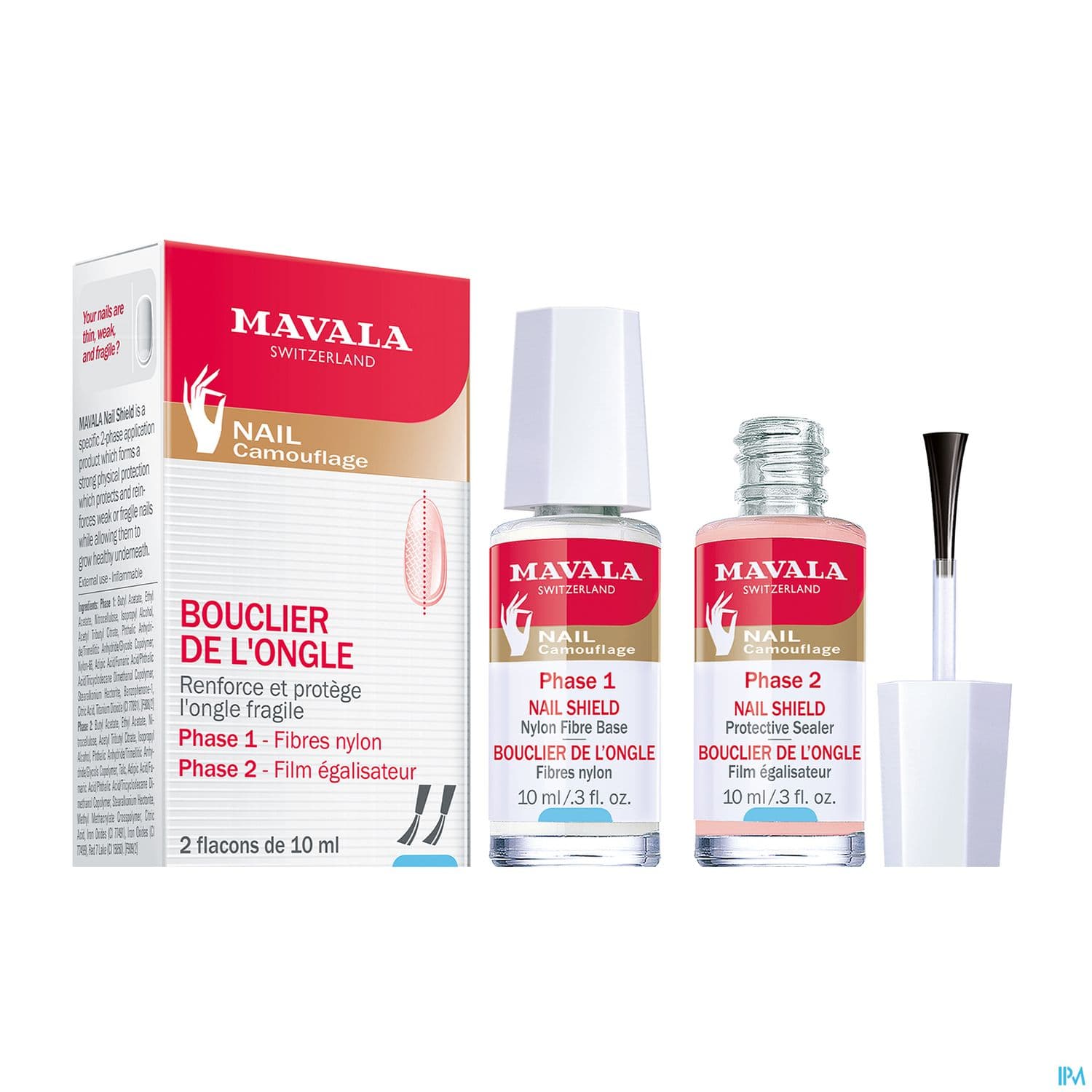 MAVALA BOUCLIER DE L'ONGLE 2X10ML