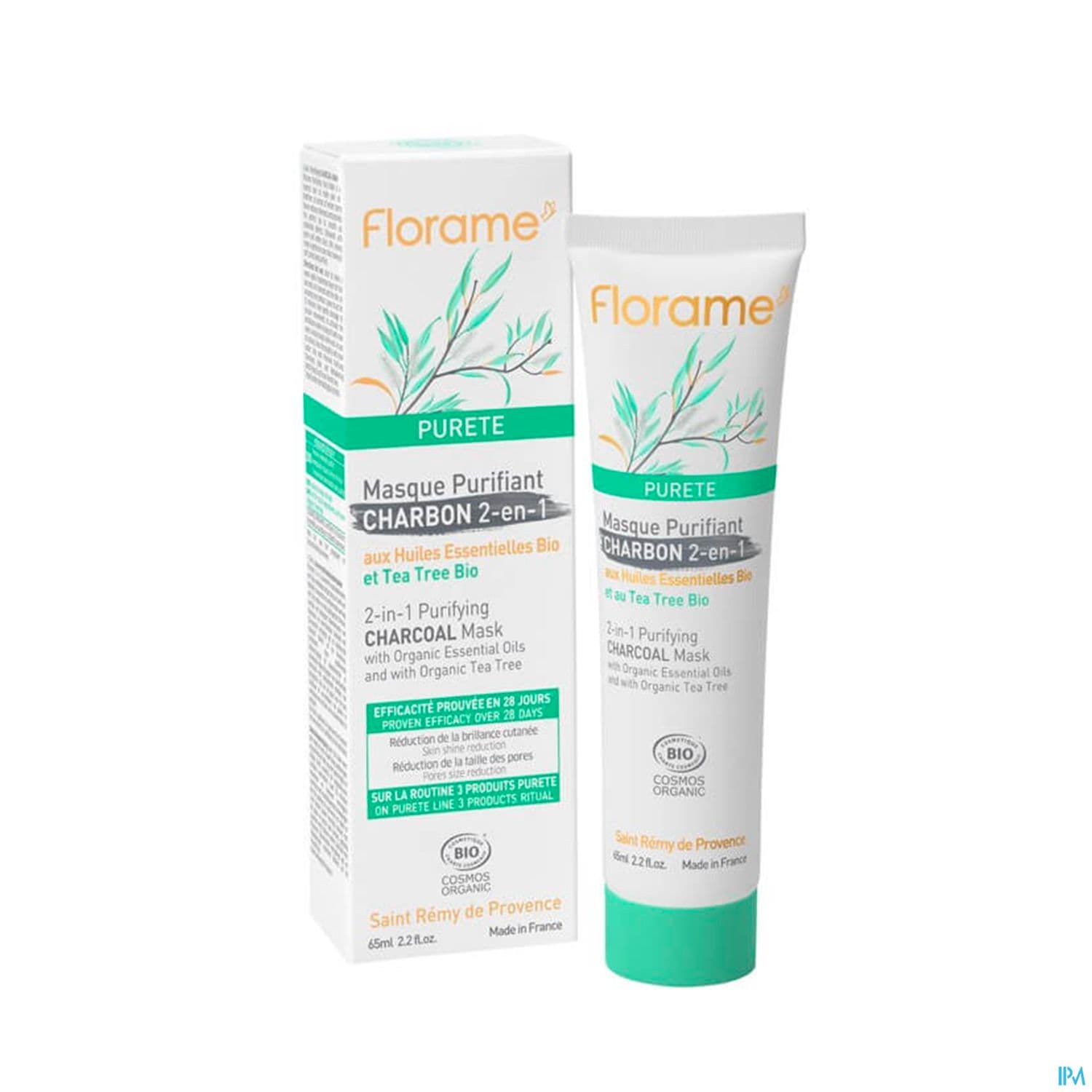 FLORAME PURETE MASQ CHARB 65ML