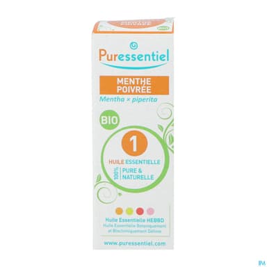 Puressentiel Huile Essentielle Menthe Poivree Bio 10ml