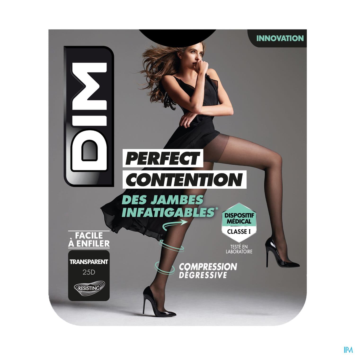 DIM COLL PERFECT TRANSP NOIR T2