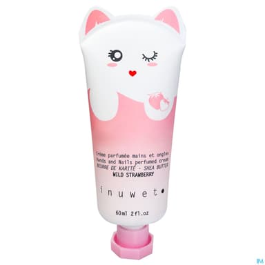 INUWET CR MAIN/ONG FRAISE 60ML