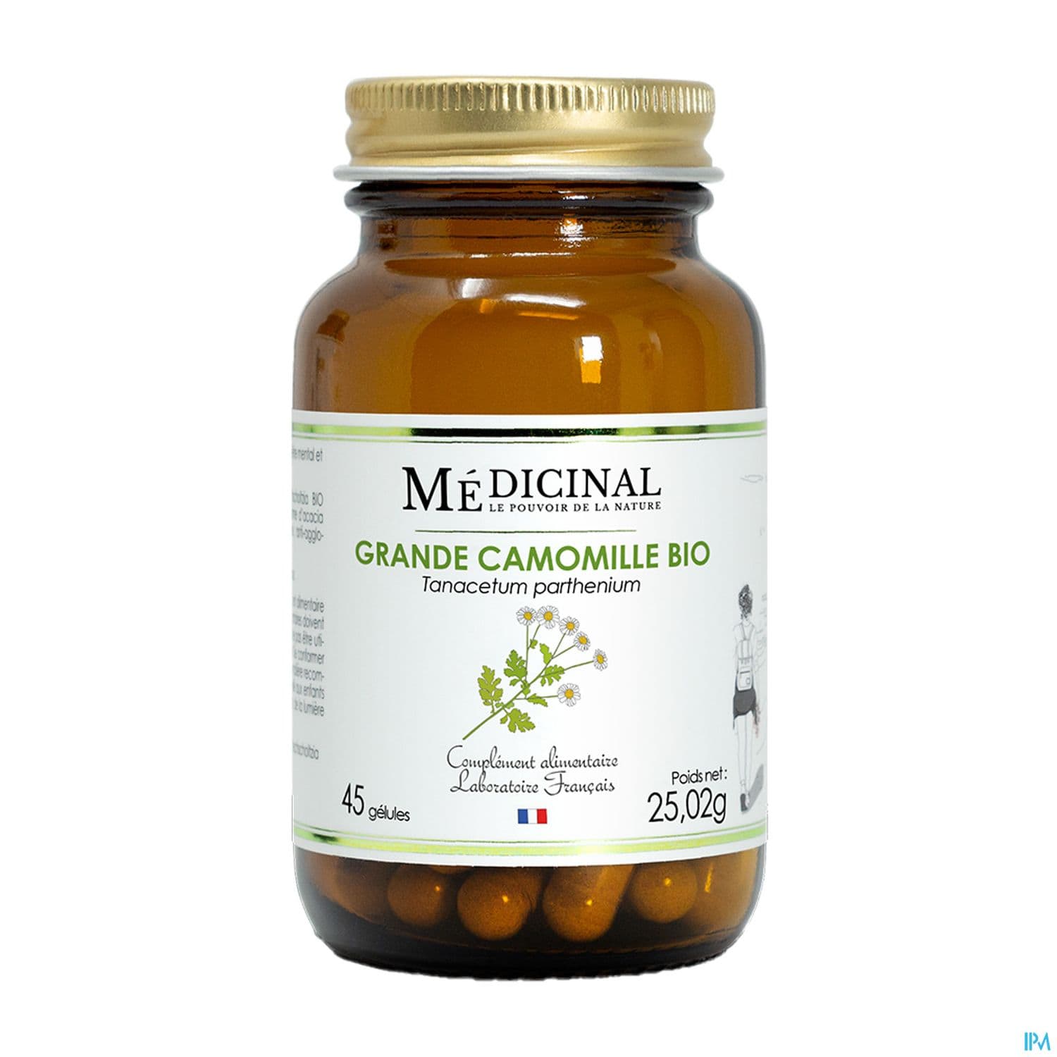 Medicinal Grande Camomille Gelule 45