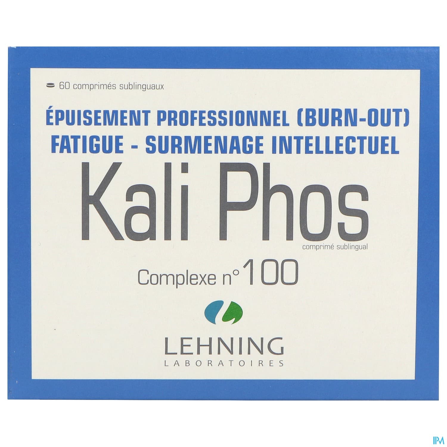 LEHNING COMPLEXE 100 KALI PH CPR60