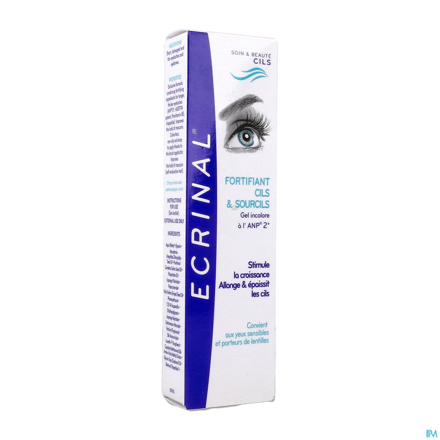 ECRINAL GEL FORTIF CIL/SOURCIL 9ML