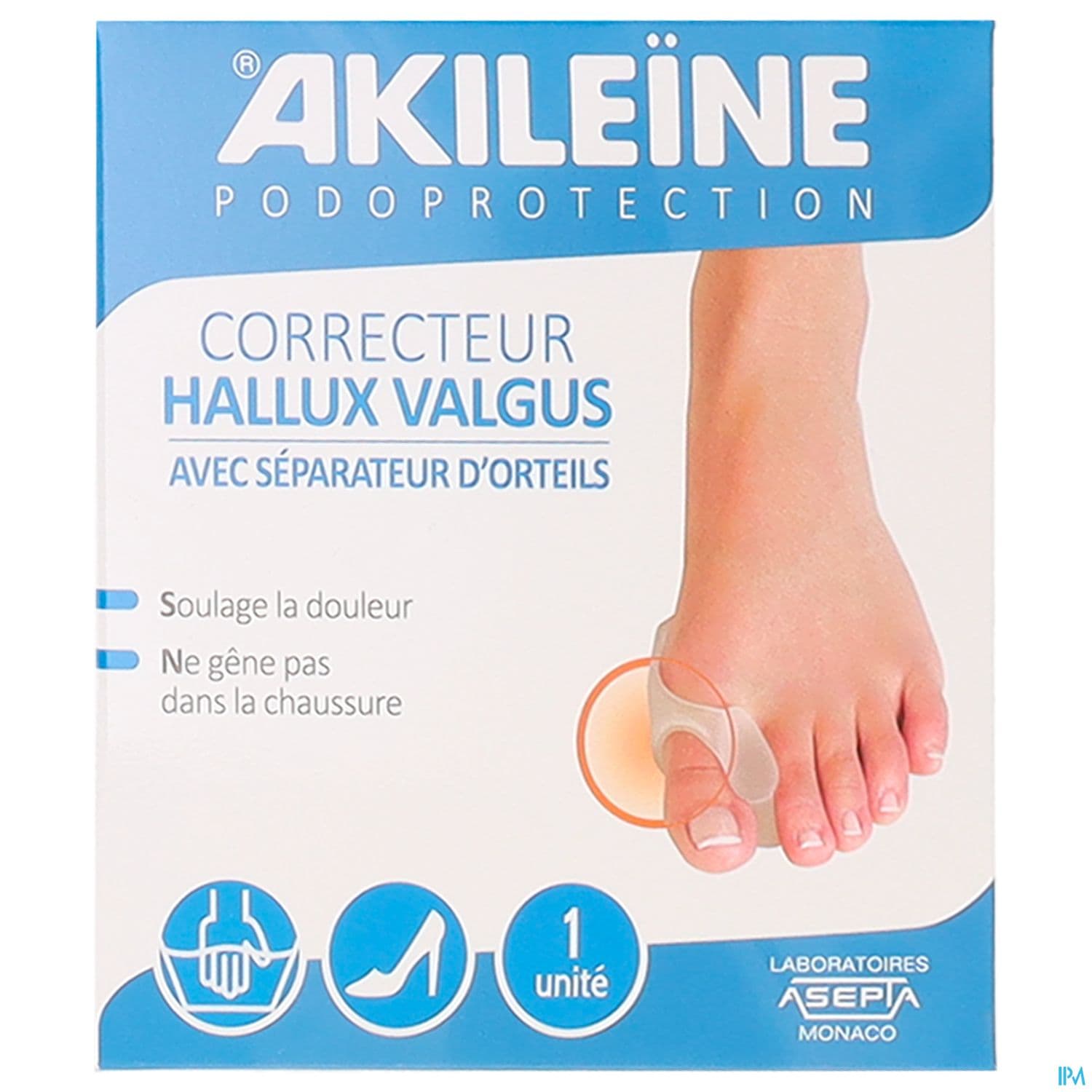 Akileine Podoprotection Correcteur Hallux Valgus Separateur