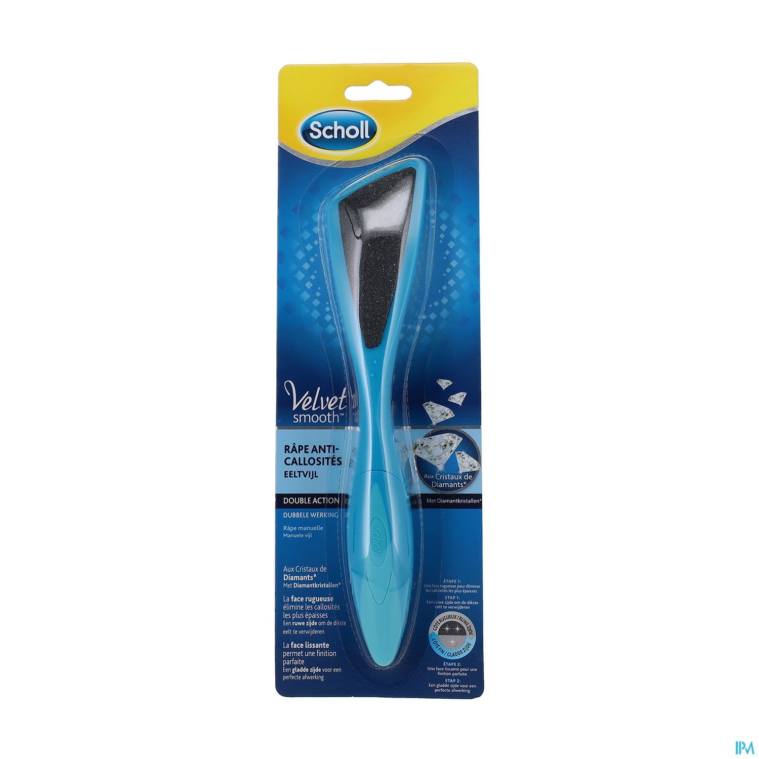 Scholl Velvet Smooth Rape Double Action Cristaux Diamant