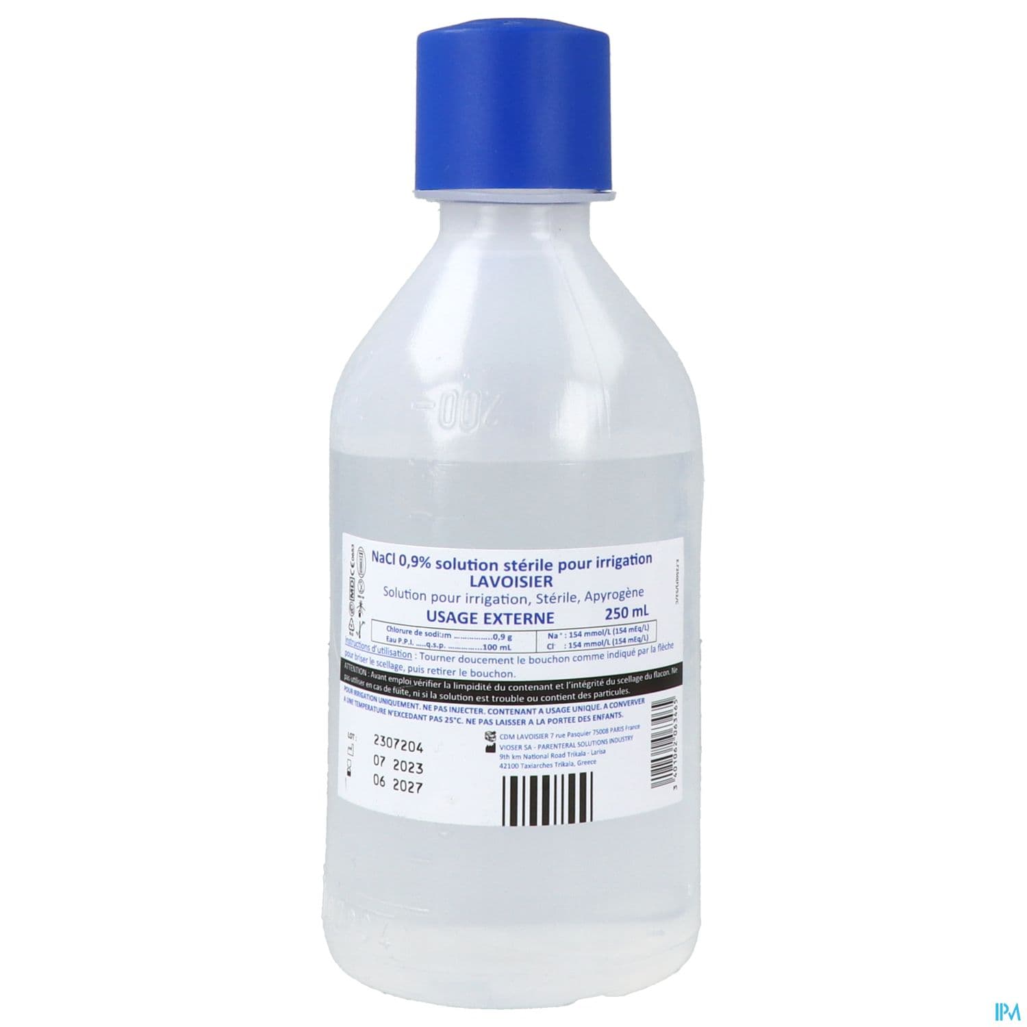 SODIUM CHL 0,9 LAV IRRIG 250ML