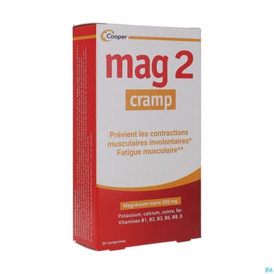 Cooper Mag 2 Cramp Comprime 30
