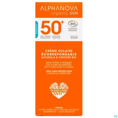 Alphanova Organic Sun Spf50+ Bio Creme 50ml