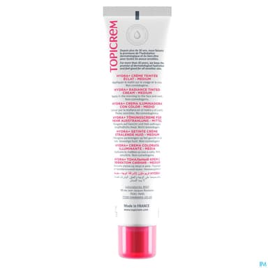 TOPICREM HYDRA+ CR TEINTE MED 40ML