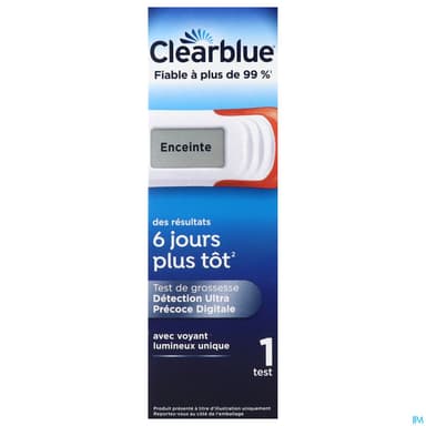 CLEARBLUE TEST GROS ULTRA PRECOCE1