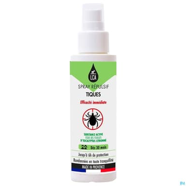 Lca Spray Repulsif Tiques 100ml