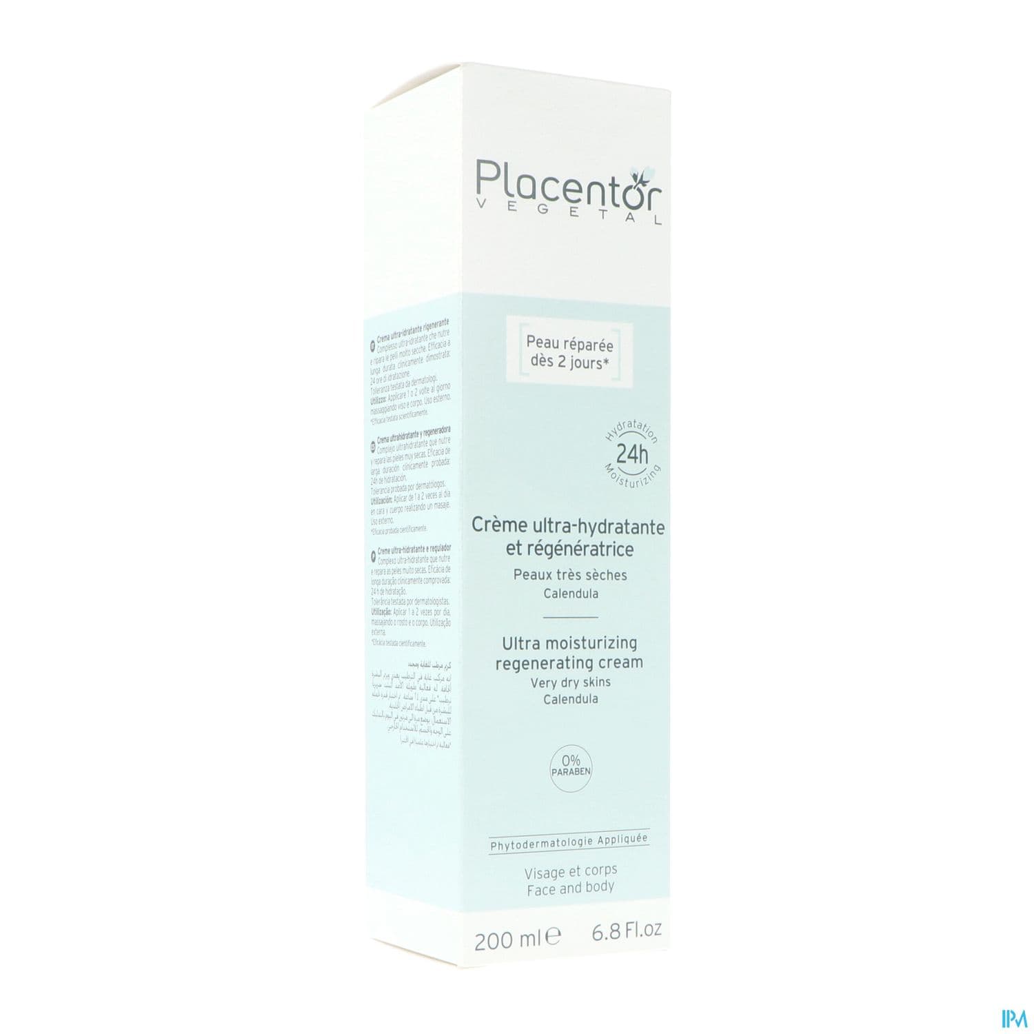 PLACENTOR CR ULT HYD/REGENER 200ML — Pharmacie Bordeaux Lac