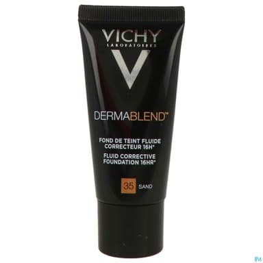 Vichy Dermablend Fluide Fond De Teint Correcteur 35 Sand 30ml