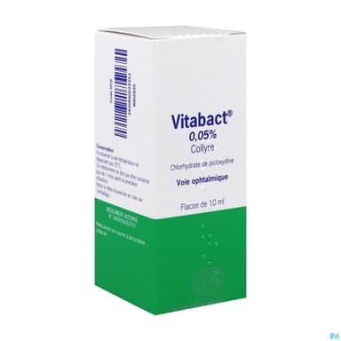 Vitabact 0.05 Pour Cent Collyre 10ml