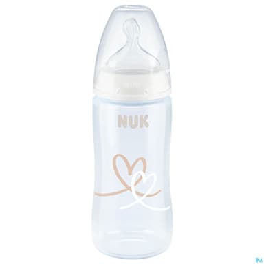 BIB NUK SIL0-6M FC+TC MIXTE 300ML