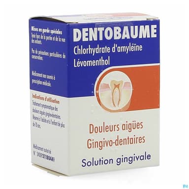 DENTOBAUME LIQ DENTAIRE 4ML
