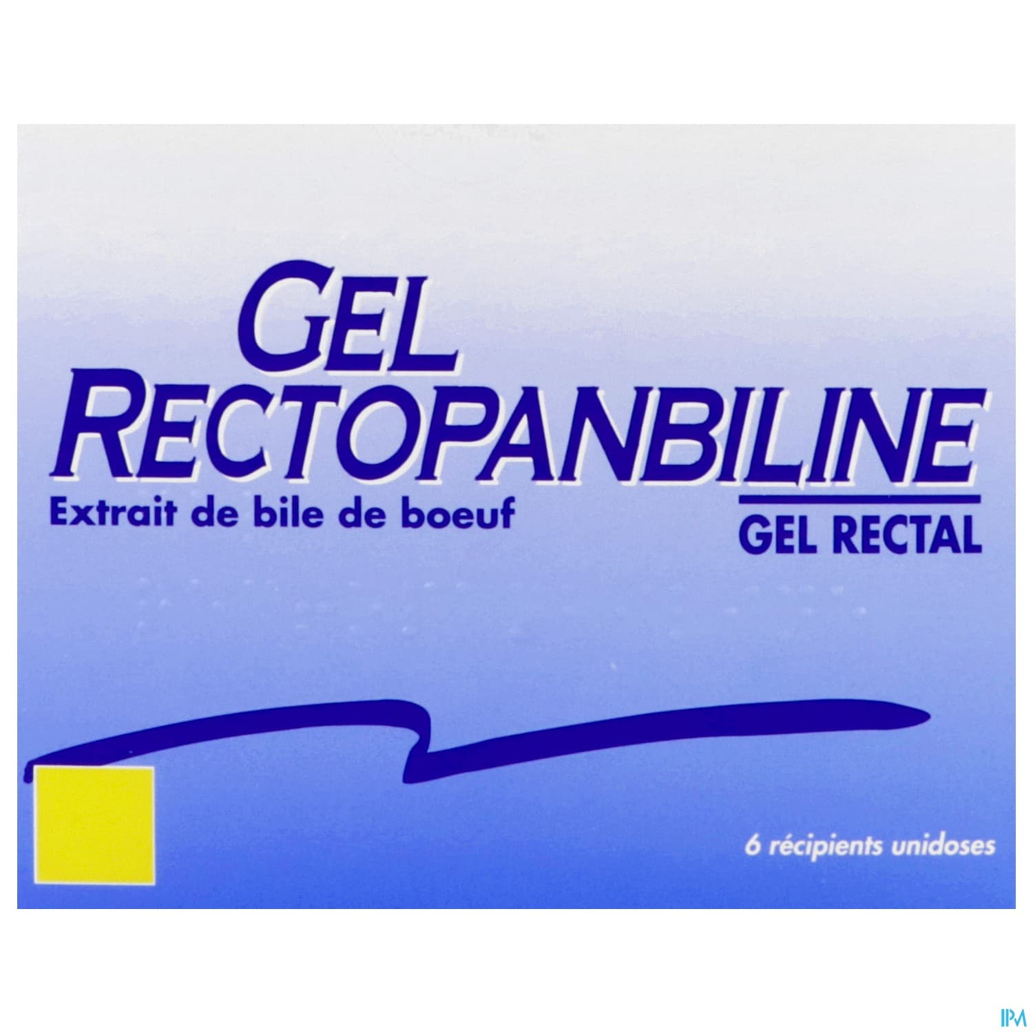 Rectopanbiline Gel Rectal Unidose 6g5 6
