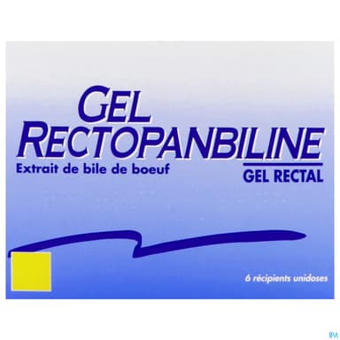 Rectopanbiline Gel Rectal Unidose 6g5 6