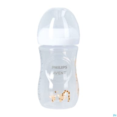 BIB AVENT NAT RESPONSE 260MLGIRAFE