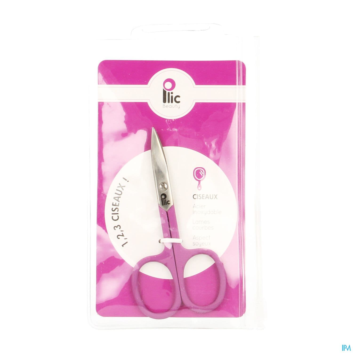 CIS/ONG PLIC LAME COURBE VIOLET