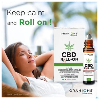 Granions Cbd Roll On Apaisant 5ml