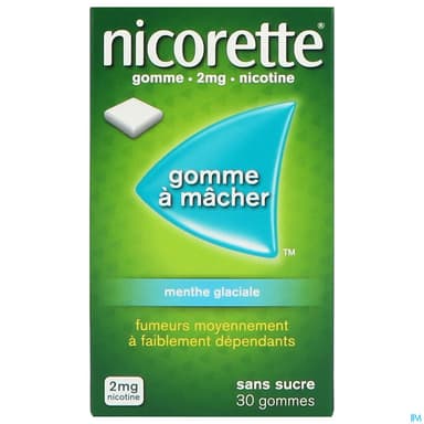 NICORETTE 2MG GOMME MENT GLA SS 30