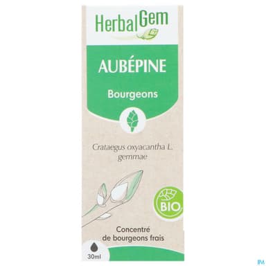 Herbalgem Aubepine Bourgeon Macerat Glyc Bio 30ml