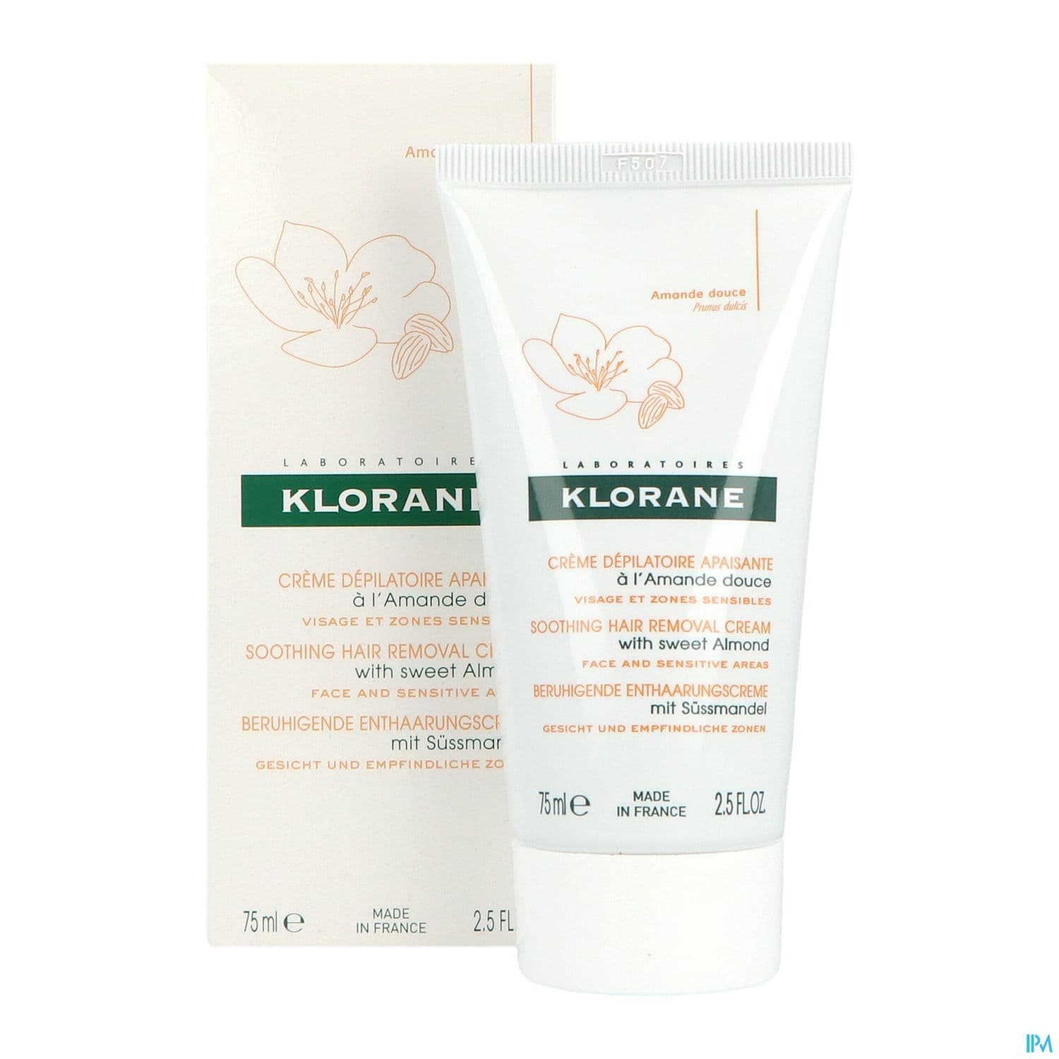 KLORANE CR DEPIL ZONE SENSIBL 75ML