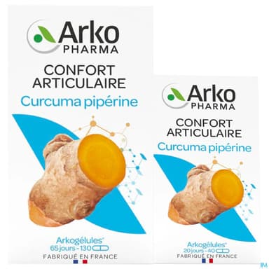 ARKOG CURCUMA+PIPERINE GELU 130+40