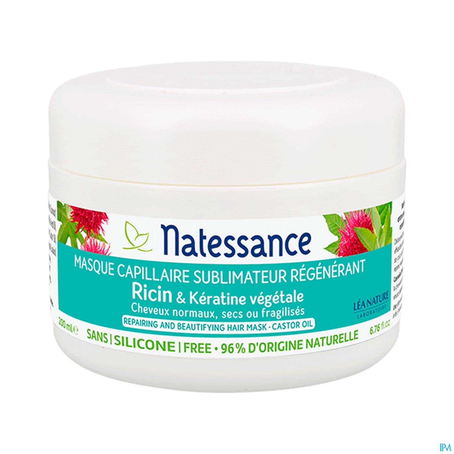 NATESSANCE MASQ RICIN/KERAT 200ML