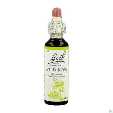 Fleurs De Bach Original 37 Wild Rose Compte Gouttes 20ml