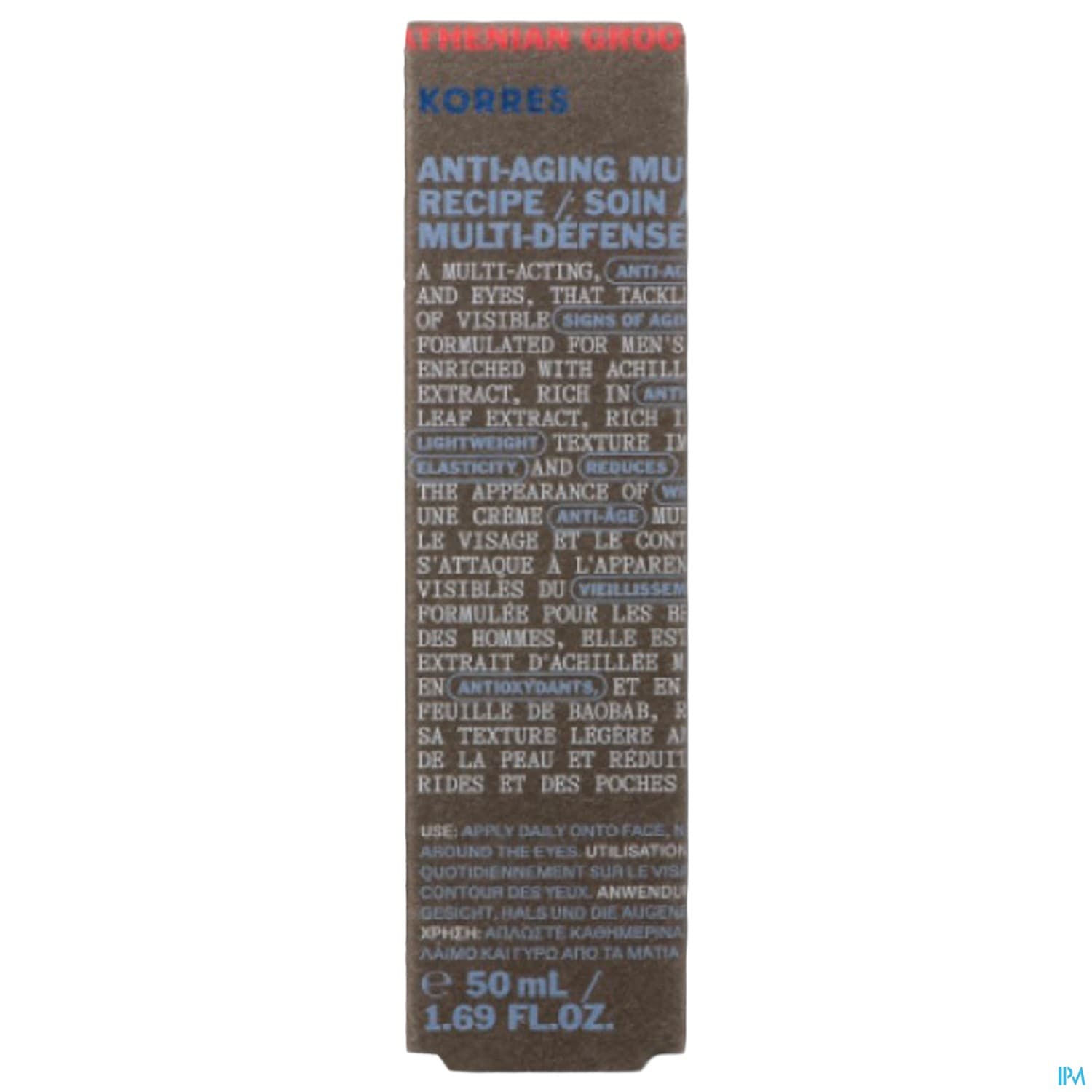 Korres Homme Creme Antiage 50ml