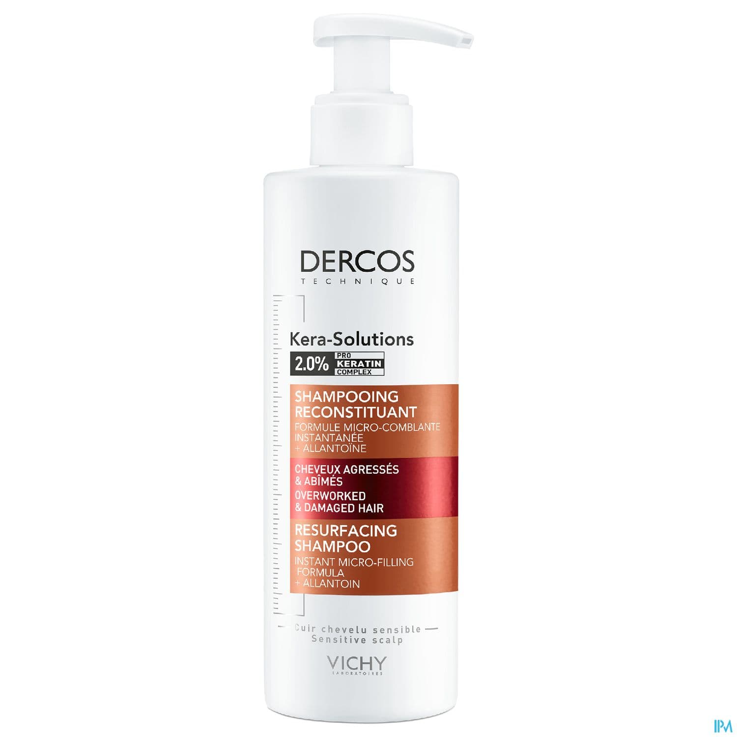 DERCOS KERA SOLUTION SH 250ML