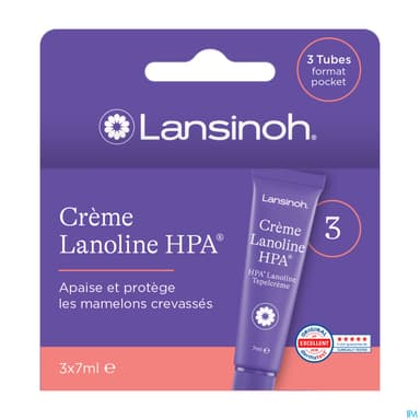 LANSINOH CR LANOLINE HPA 7MLX3